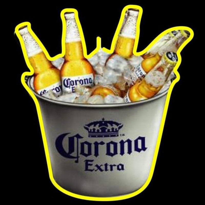 Corona E tra On Ice Beer Sign Leuchtreklame