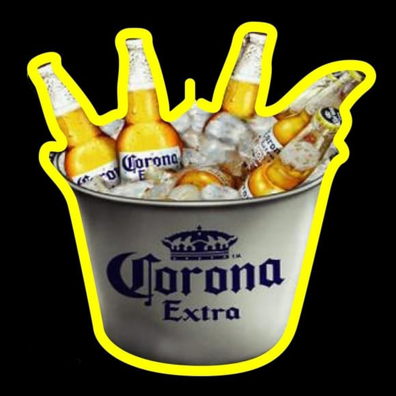 Corona E tra On Ice Beer Sign Leuchtreklame