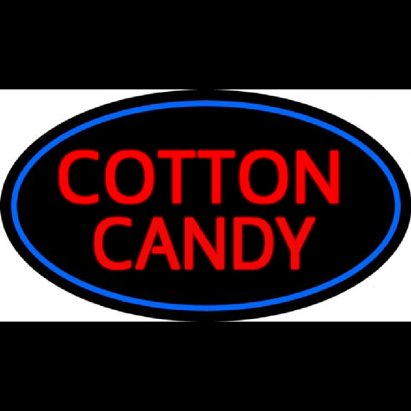Cotton Candy Leuchtreklame