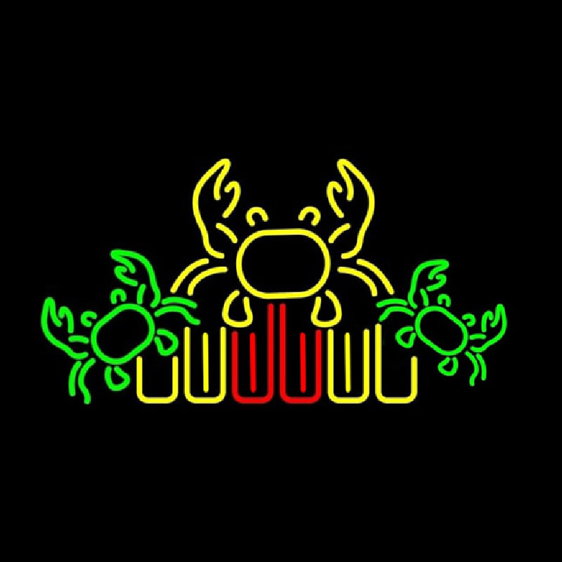 Crabs Logo 2 Leuchtreklame