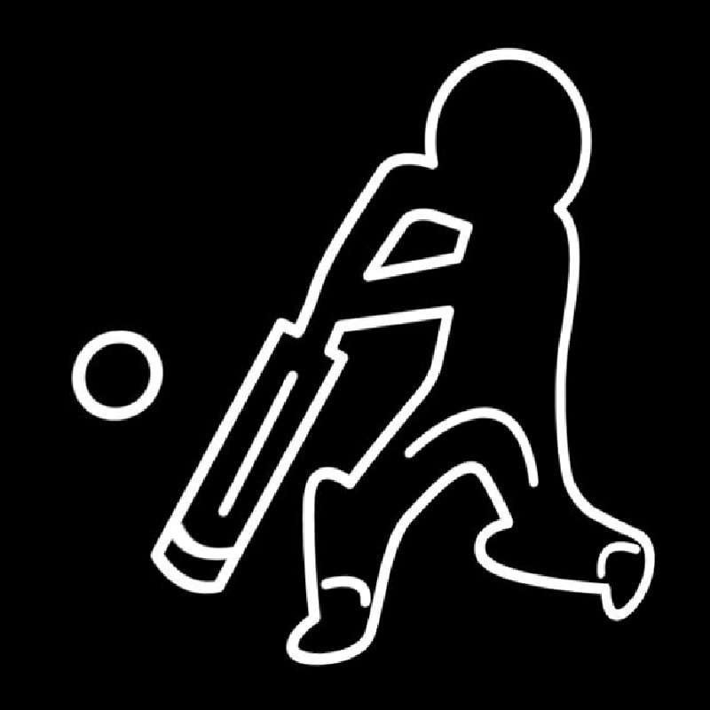 Cricket Icon Leuchtreklame