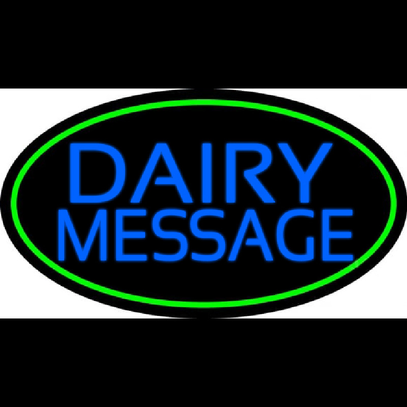 Custom Dairy With Logo Leuchtreklame