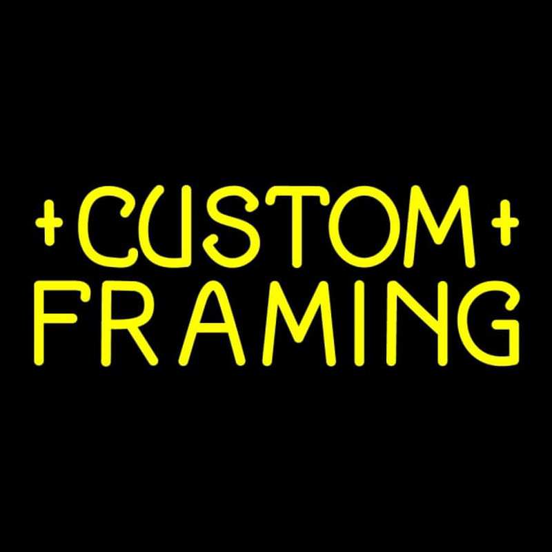 Custom Framing 1 Leuchtreklame