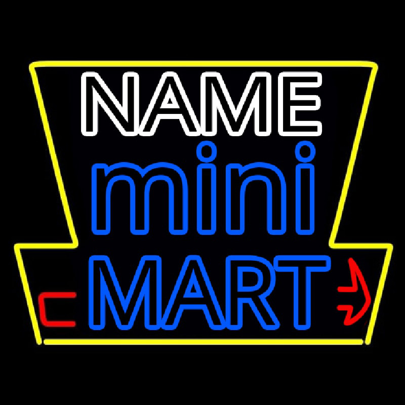 Custom Mini Mart Leuchtreklame