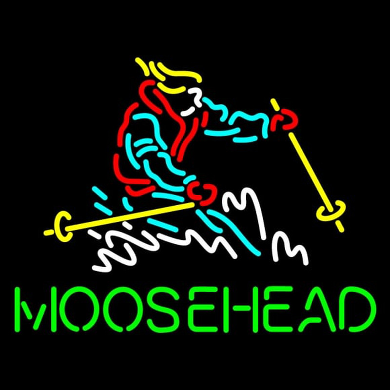 Custom Steamboat Moosehead Beer Leuchtreklame