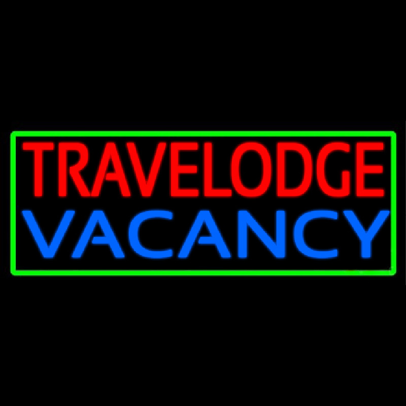 Custom Travelodge Vacancy Leuchtreklame
