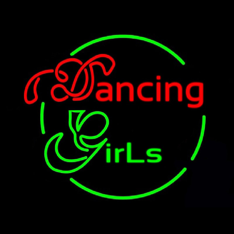 Dancing Girls Leuchtreklame