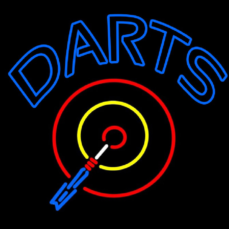 Darts Room Leuchtreklame