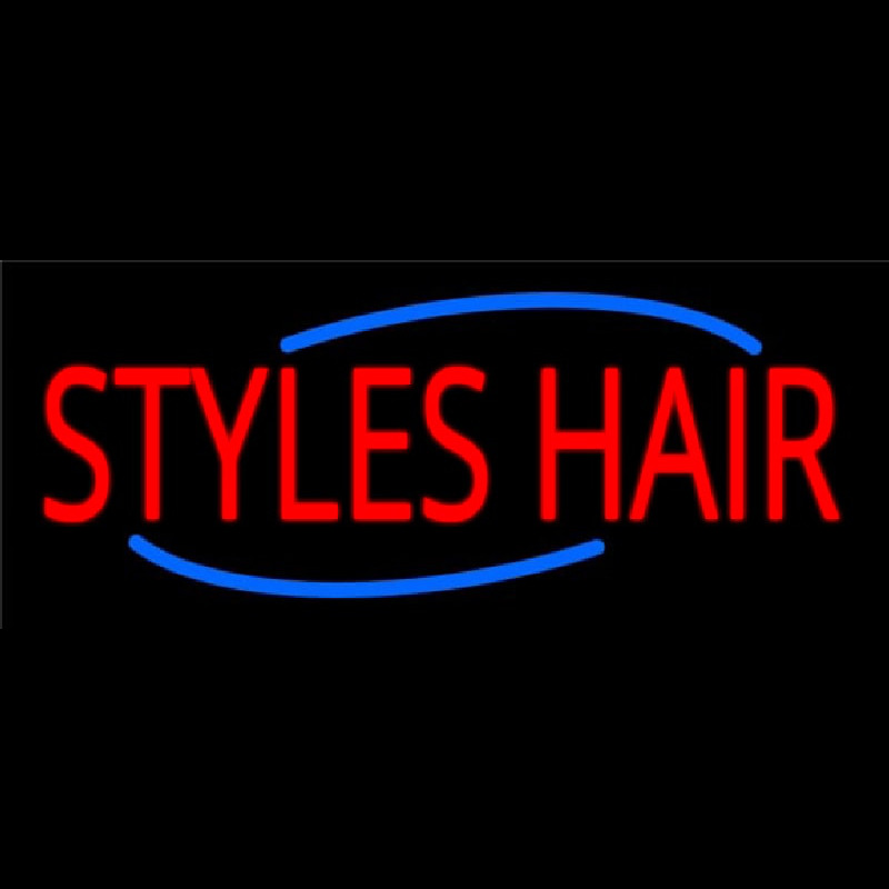 Deco Styles Hair Leuchtreklame