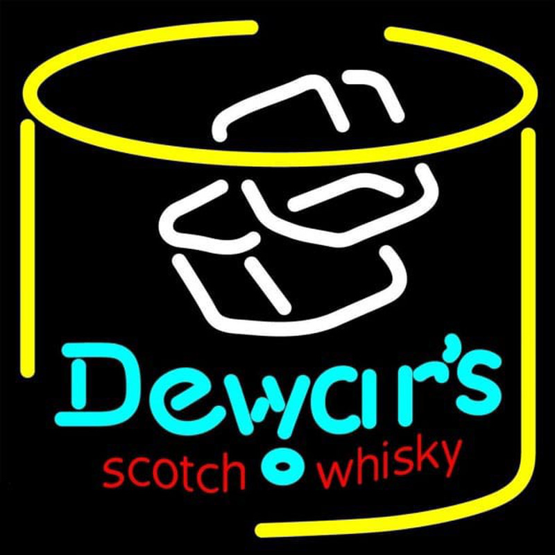 Dewars Scotch Whisky Leuchtreklame