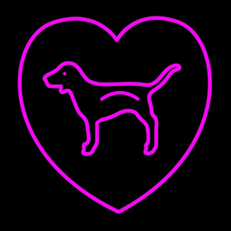 Dog Logo Leuchtreklame