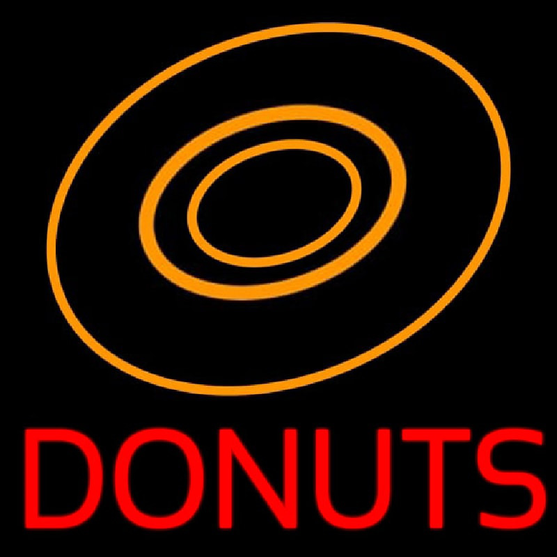 Donuts Leuchtreklame