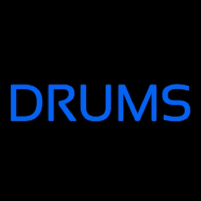 Drums Leuchtreklame