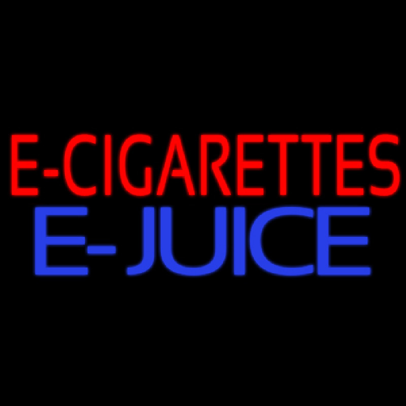 E Cigarettes E Juice Leuchtreklame