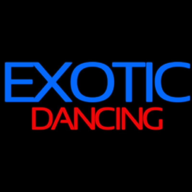 E otic Dancing Strip Club Leuchtreklame