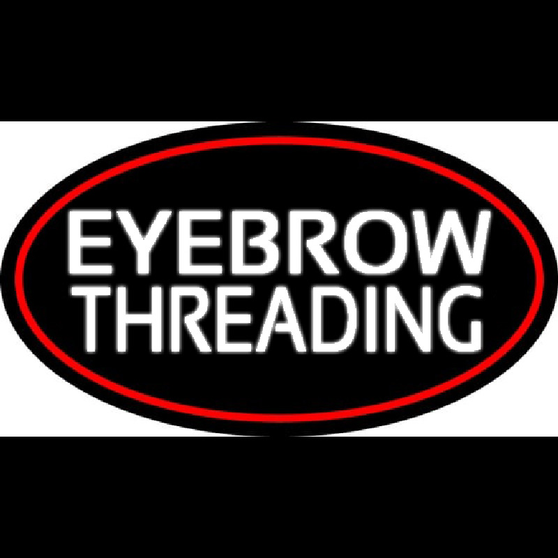 Eyebrow Threading Leuchtreklame