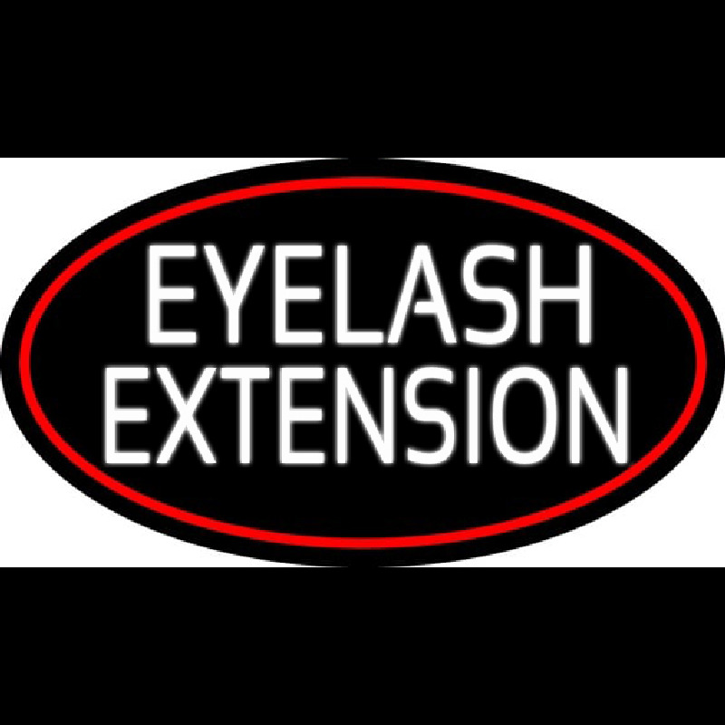 Eyelash E tension Leuchtreklame