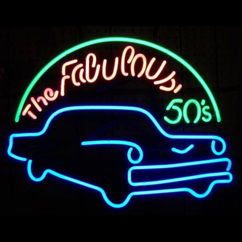 Fabulous 50S For Garage Man Cave Wall Art Leuchtreklame