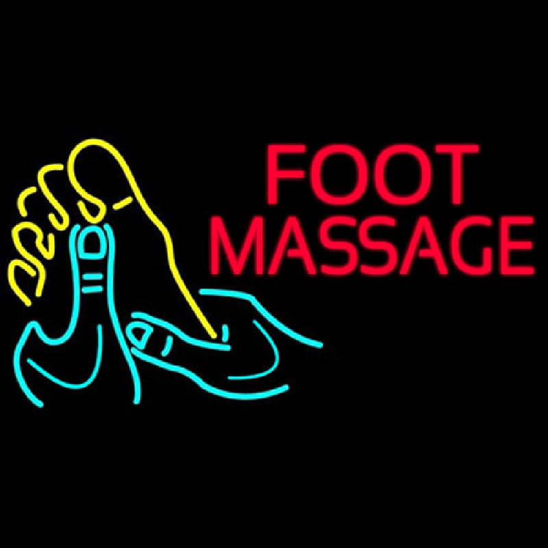 Foot Massage Leuchtreklame