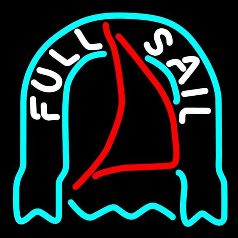 Fosters Full Sail Beer Sign Leuchtreklame