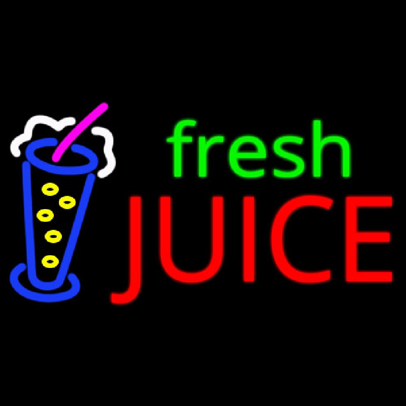 Fresh Juice Leuchtreklame