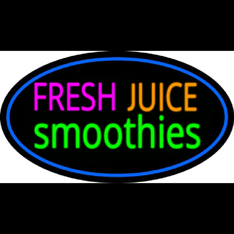 Fresh Juices Smoothies Leuchtreklame