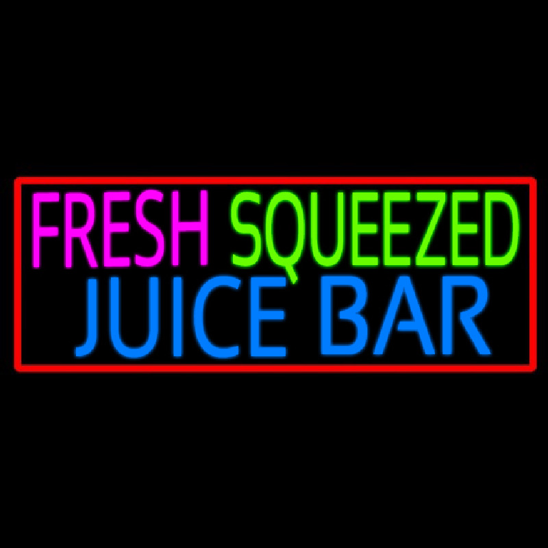 Fresh Squeezed Juice Bar Leuchtreklame