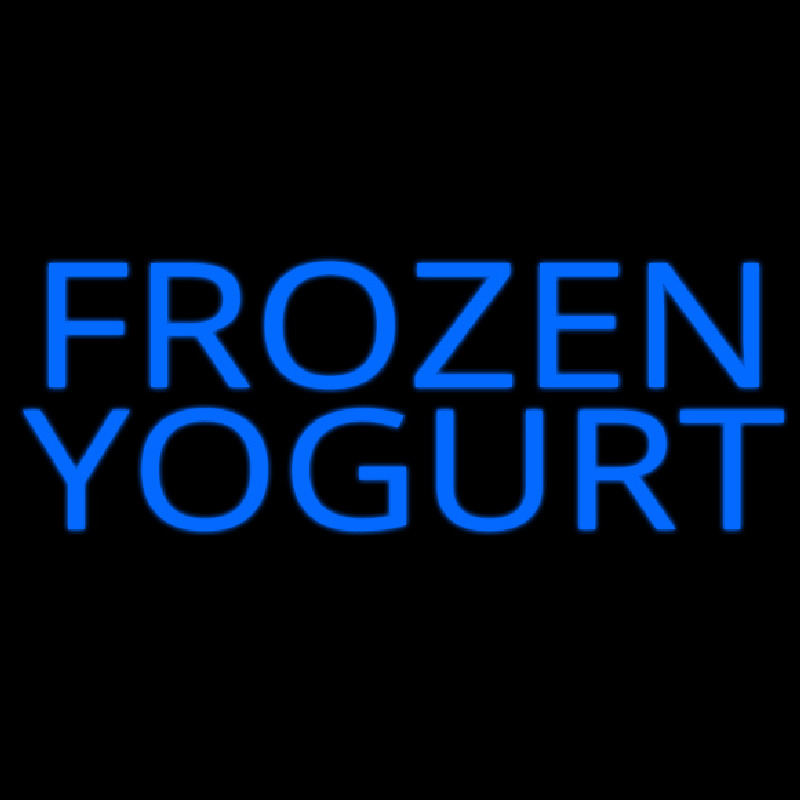 Frozen Yogurt Leuchtreklame