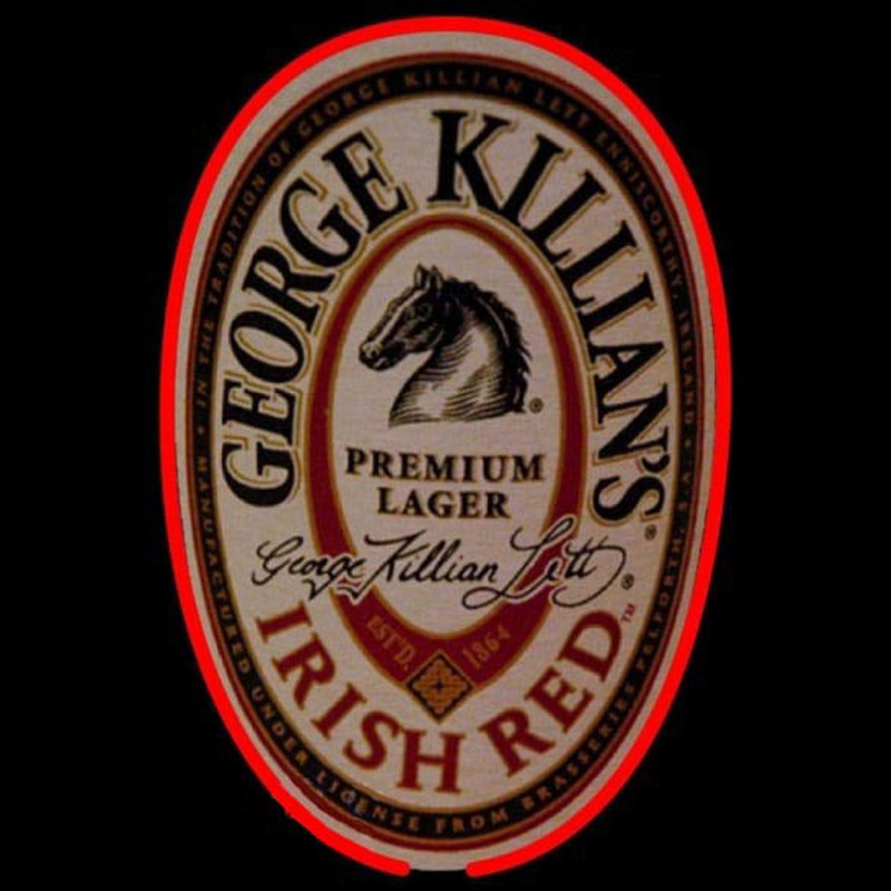 George Killians Irish Red Beer Sign Leuchtreklame
