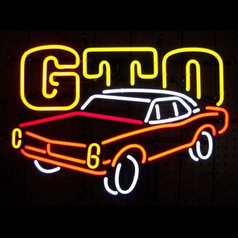 Gm American Auto Pontiac Gto Leuchtreklame