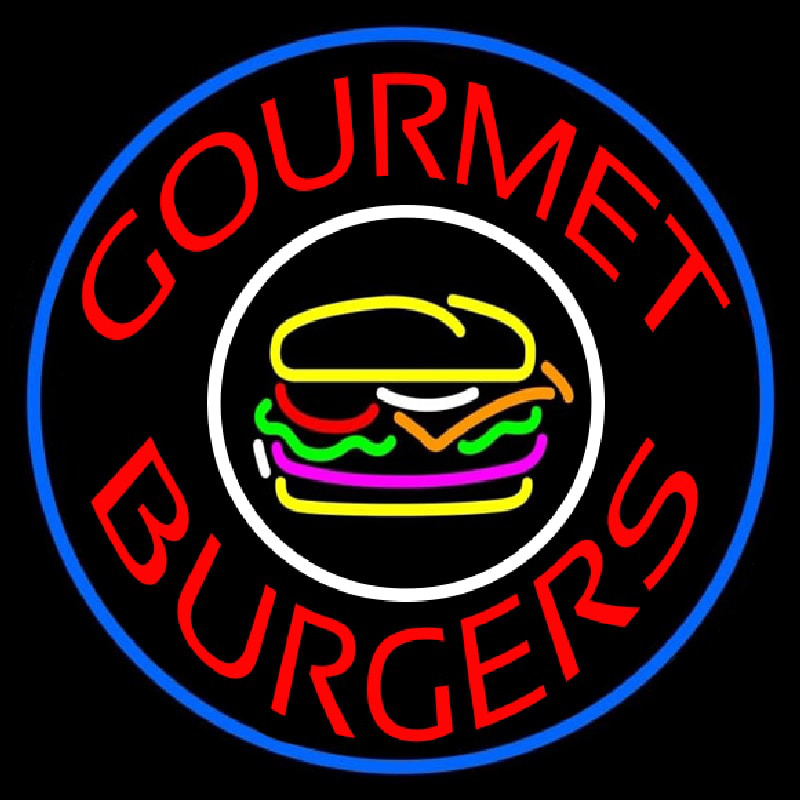 Gourmet Burgers Circle Leuchtreklame