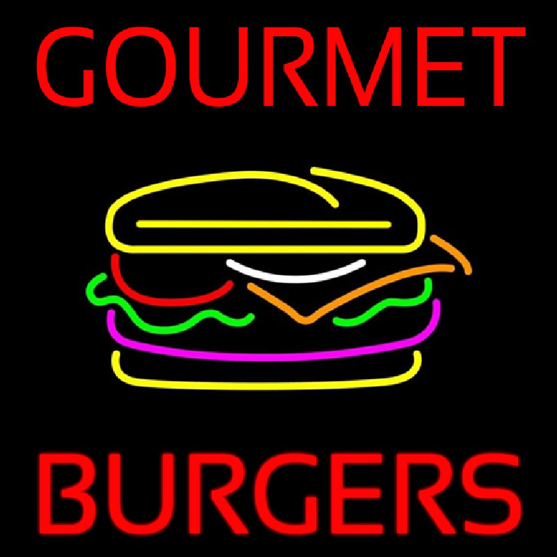 Gourmet Burgers Leuchtreklame