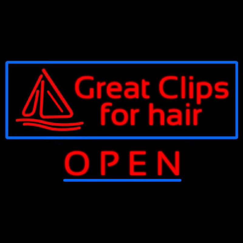 Great Clips For Hair Leuchtreklame