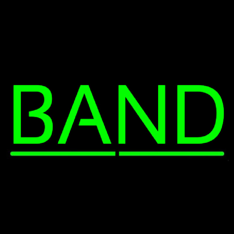 Green Band Leuchtreklame