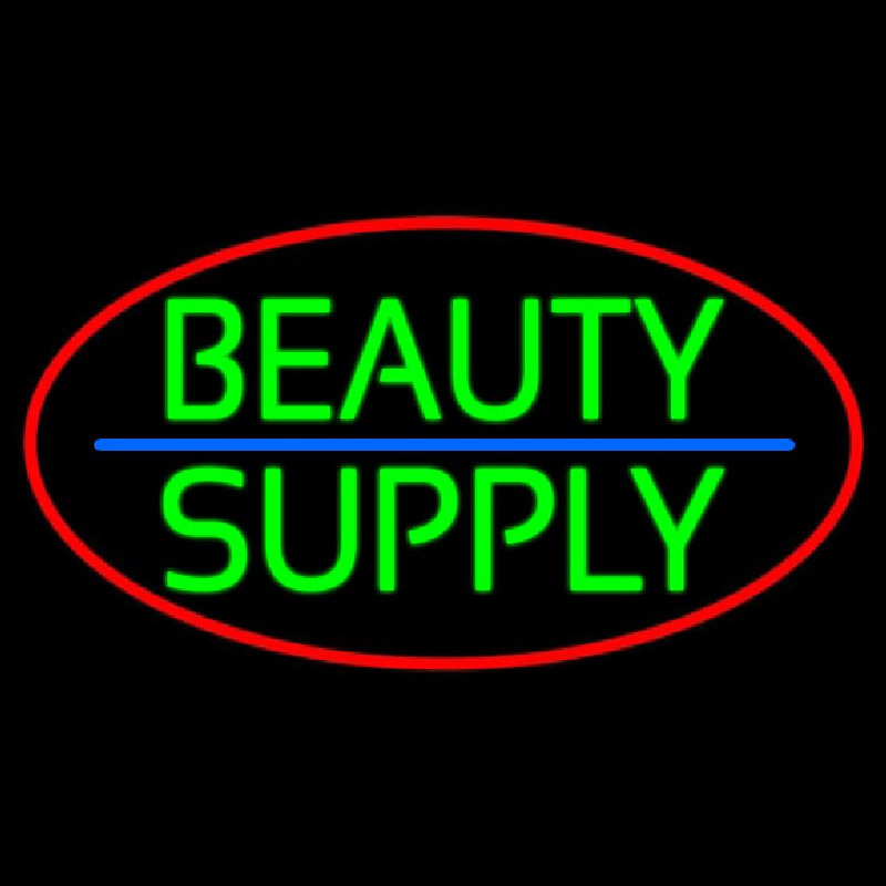 Green Beauty Supply Leuchtreklame