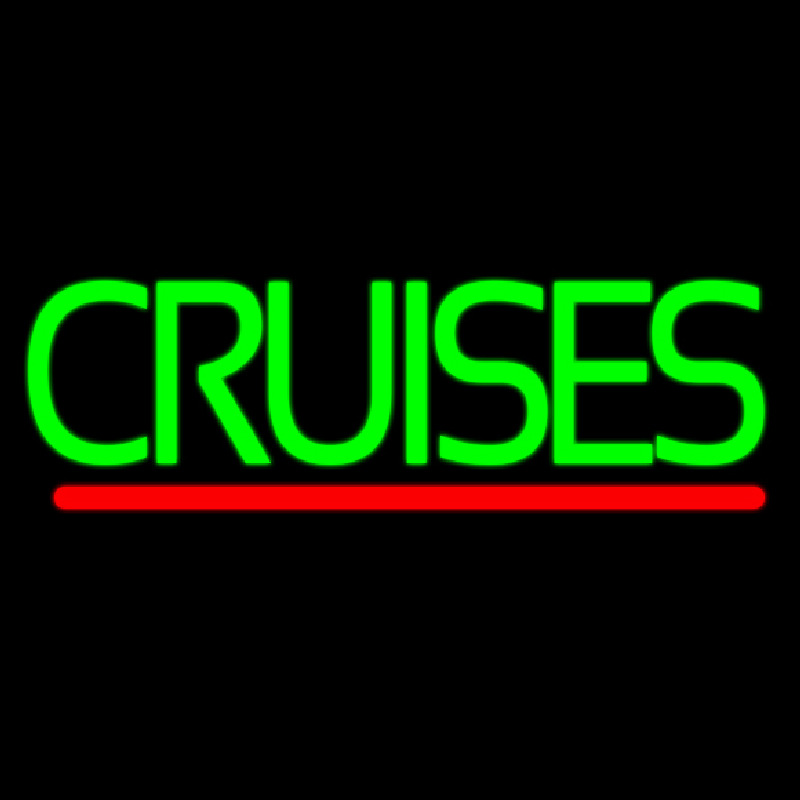 Green Cruises Leuchtreklame