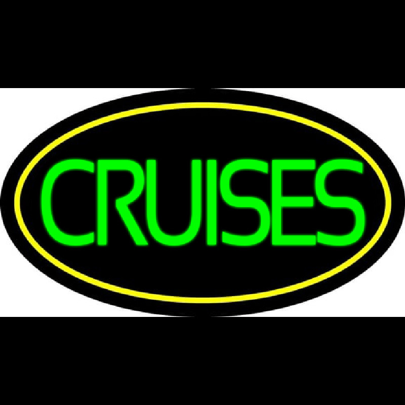 Green Cruises With Border Leuchtreklame