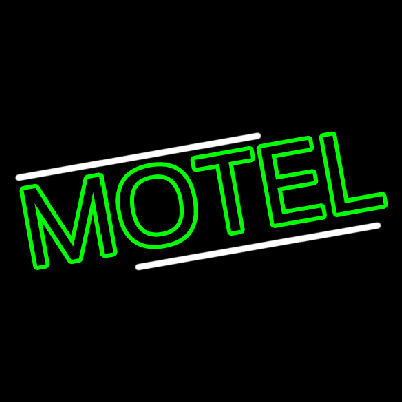 Green Motel Leuchtreklame
