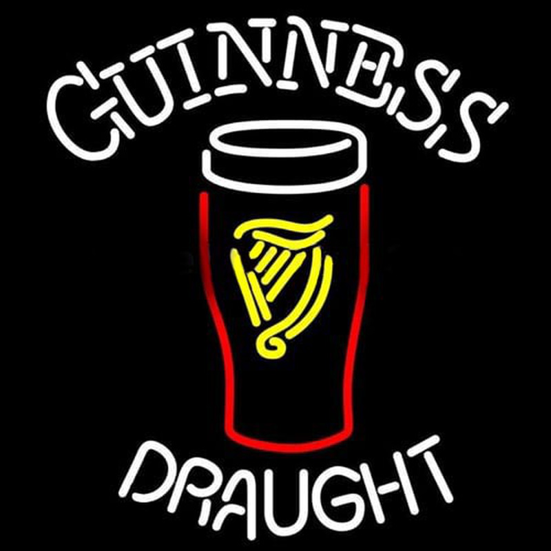 Guinness draught Leuchtreklame