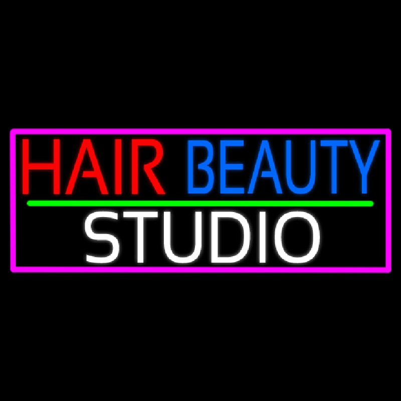 Hair Beauty Studio Leuchtreklame