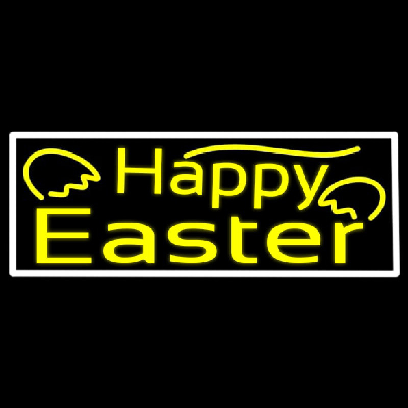 Happy Easter 5 Leuchtreklame
