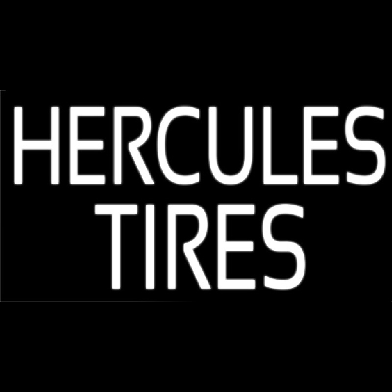 Hercules Tires 1 Leuchtreklame