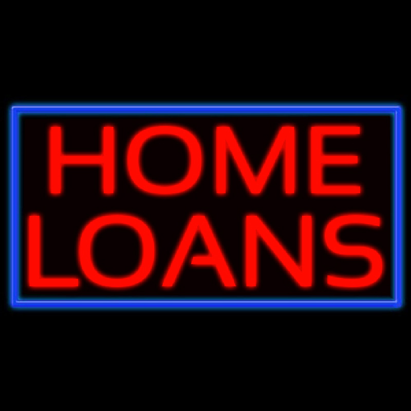 Home Loans Leuchtreklame