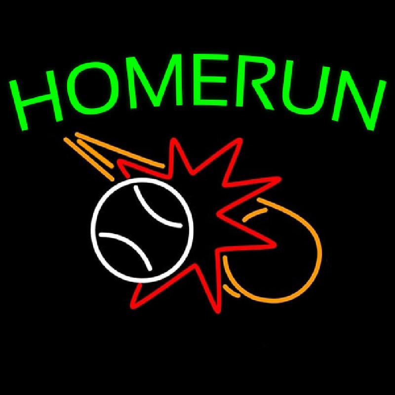 Home Run Leuchtreklame