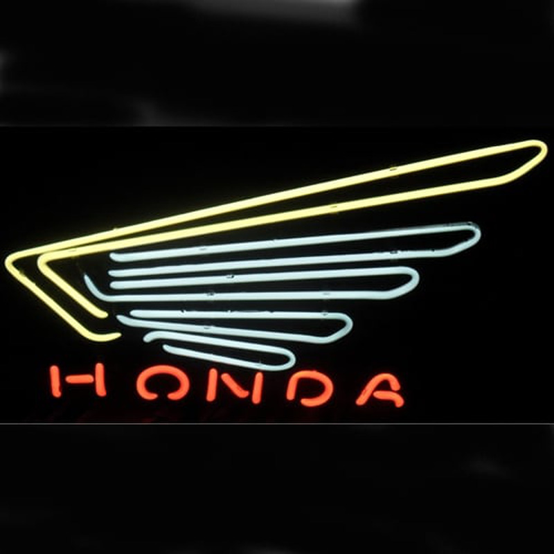 Honda Laden Offen Leuchtreklame