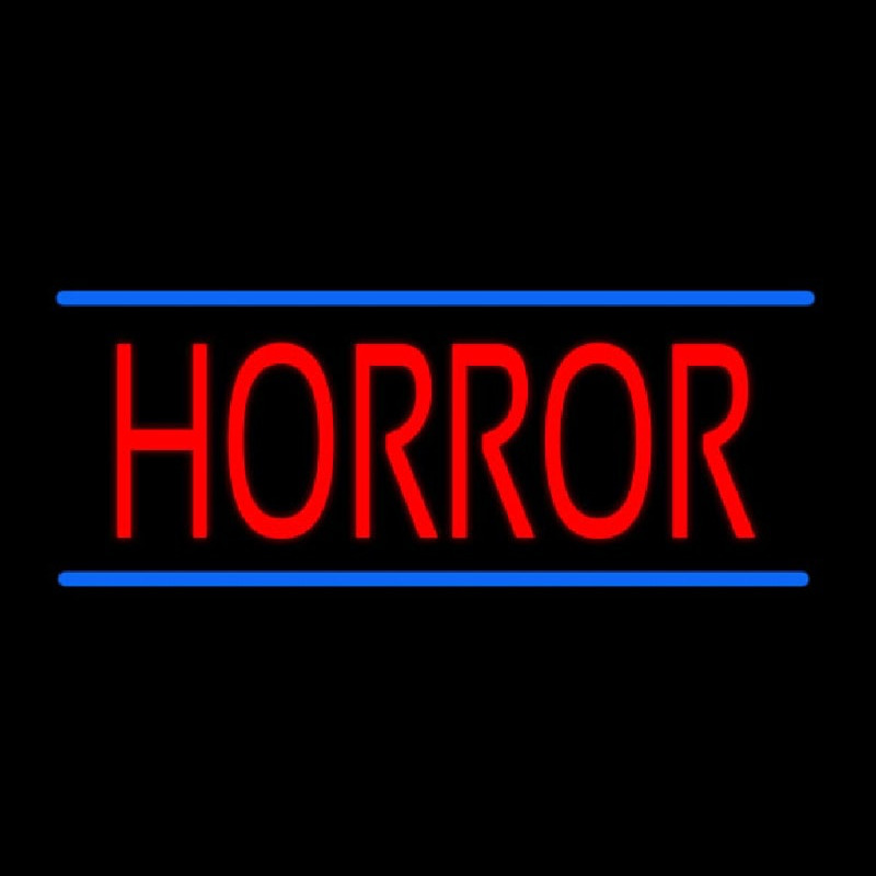 Horror Leuchtreklame