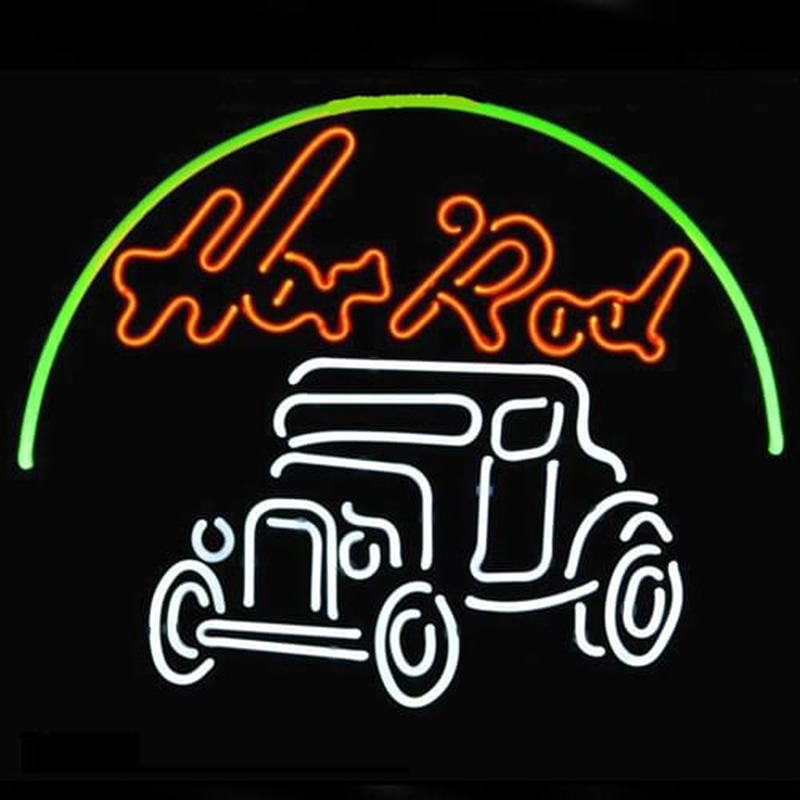 Hot Rod Hotrods Logo Auto Car Dealer Bier Bar Leuchtreklame Schnelle Lieferung