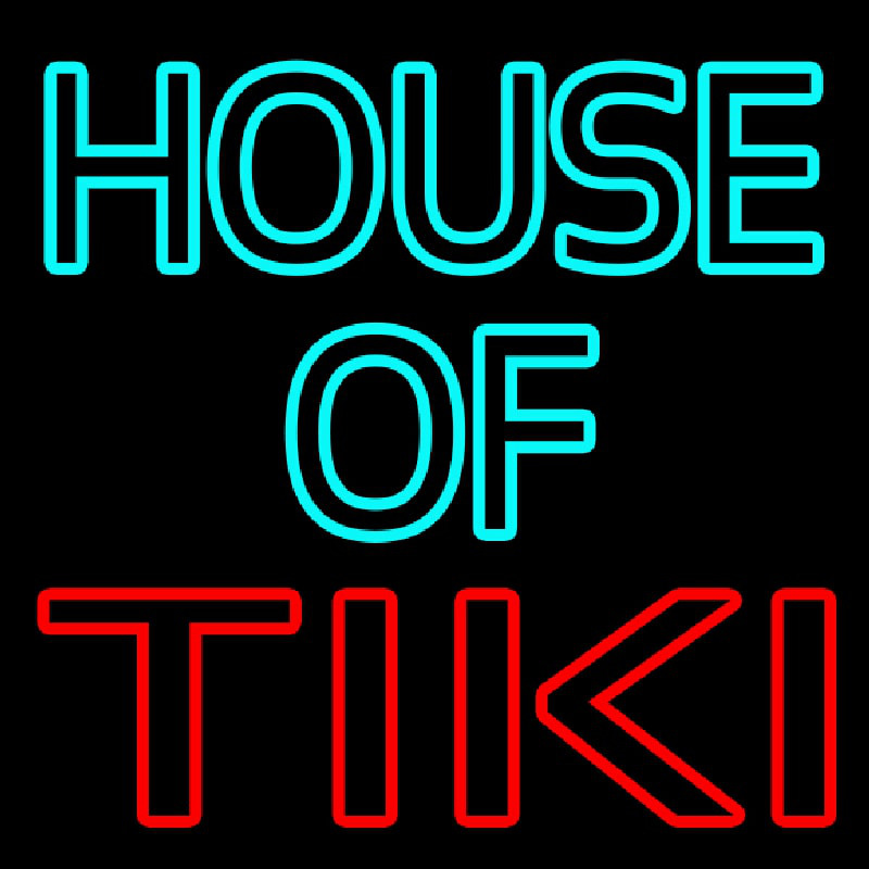 House Of Tiki Leuchtreklame