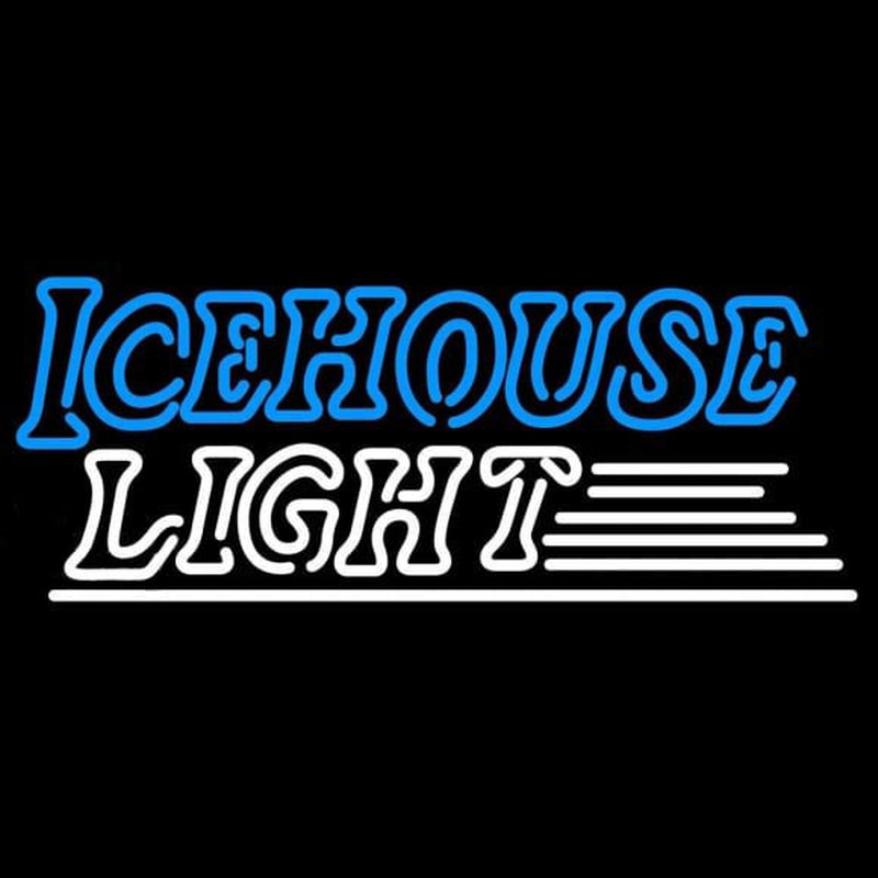 Icehouse Light Beer Sign Leuchtreklame