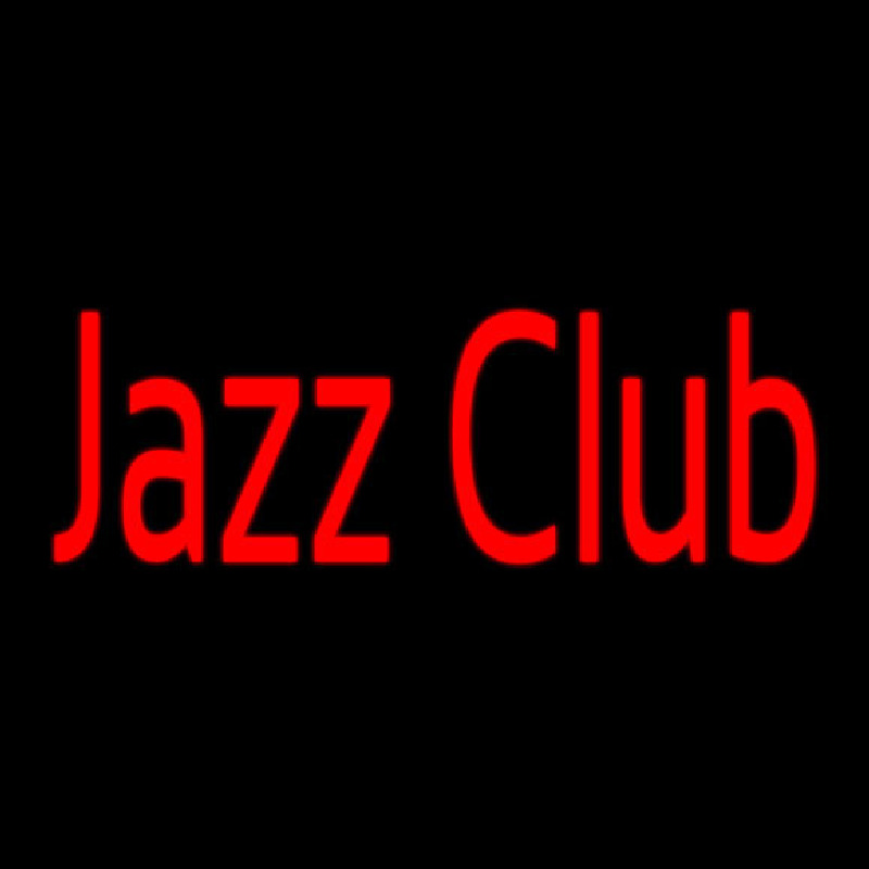 Jazz Club In Red Leuchtreklame